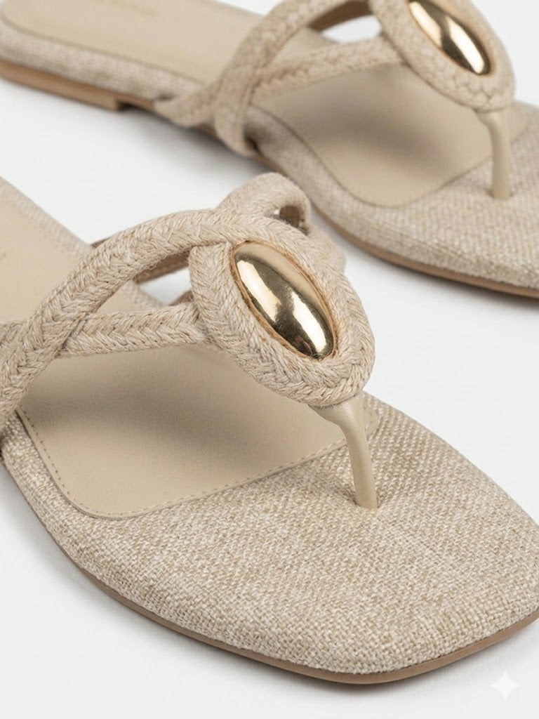 Jute Entangled Flats