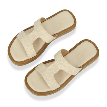 Beige bliss platforms