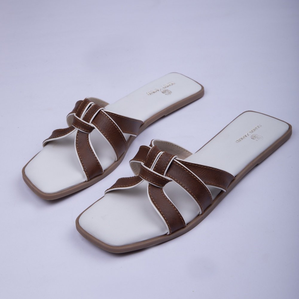 Tan twister flats